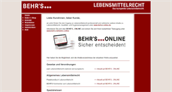 Desktop Screenshot of lebensmittelrecht.com